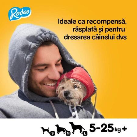 PEDIGREE Rodeo, dog treats, sticks, Beef, 70g