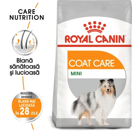 ROYAL CANIN Mini Coat Care Adult, croquettes pour chiens adultes, 3 kg