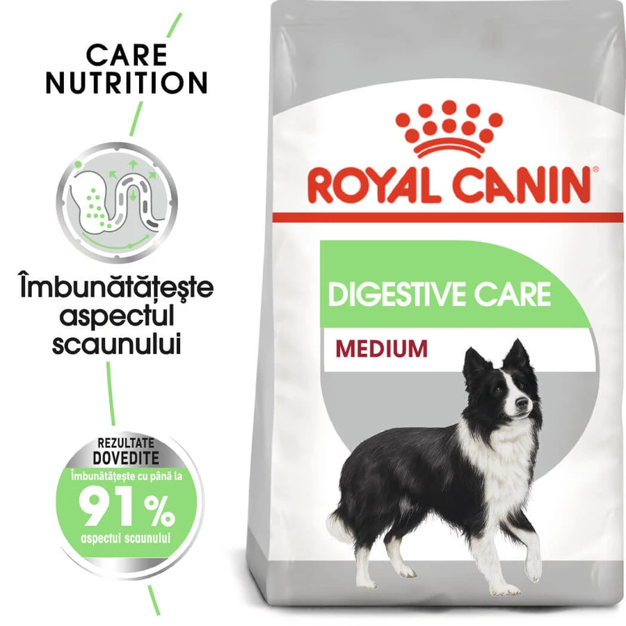 ROYAL CANIN Medium Digestive Care, droogvoer voor honden, voor een gezonde spijsvertering, 3 kg
