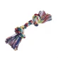 Nobby Dog Toy: Colored Rope with 2 Knots, 180 g