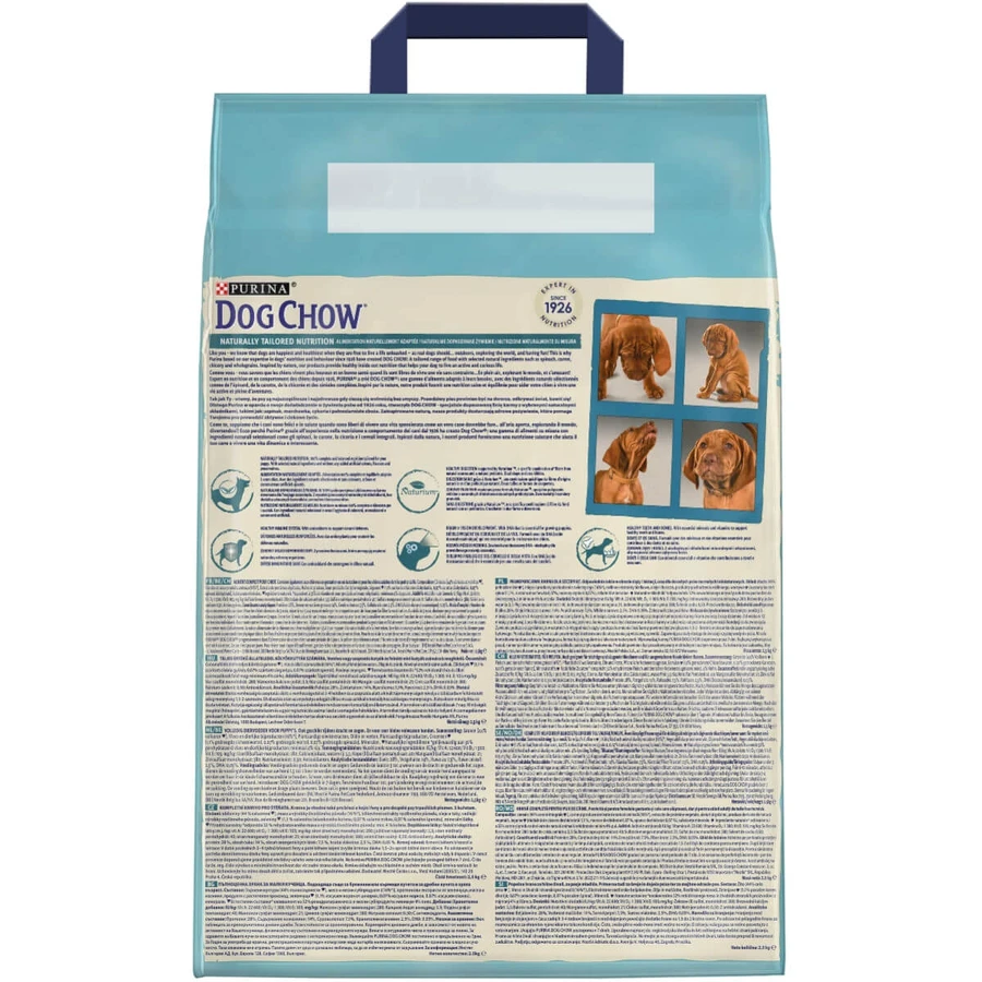 PURINA Dog Chow Puppy M, Huhn, Trockenfutter für junge Hunde, 2,5 kg