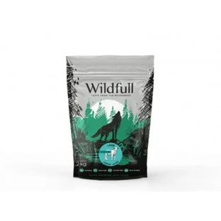 WILDFULL Junior Alle maten, XS-XL, Lamsvlees, graanvrij droogvoer voor jonge honden, 2 kg