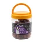 AGILITY Fleischhäppchen, XS–XL, Ente und Käse, Hundeleckerlis, 500 g