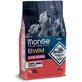 MONGE BWild Puppy &amp; Junior, XS-XL, Venison, Low-Grain Dry Food for Junior Dogs, 2.5 kg