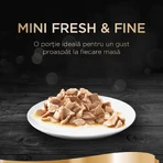 SHEBA Fresh & Fine Selections, Gevogelte, natvoer voor katten in zakjes (in saus), multipack, 50 g x 50 zakjes
