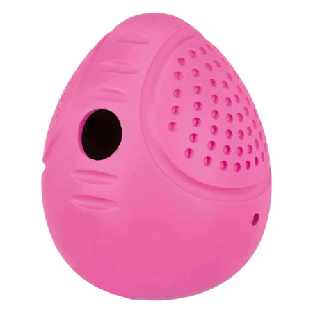 Trixie, Hundespielzeug in Eiform, Naturkautschuk, 8 cm, mehrfarbig