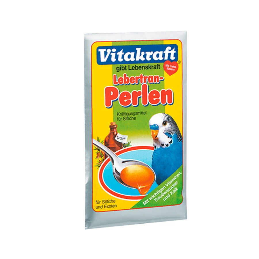 Vitakraft Peruvian Cod Liver Oil Vitamins, 20 g