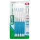 GUM Bi-Direction Interdental Brushes with Handle, 0.9 mm, 6-pack