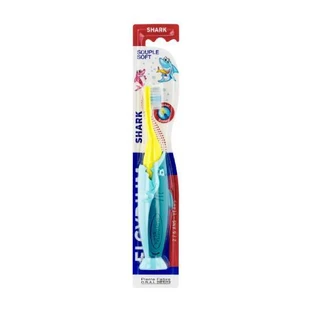 Cepillo de dientes blando ELGYDIUM Kids Shark para niños de 2 a 6 años