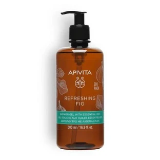 APIVITA Eco Pack Revitalisierendes Feigen-Duschgel mit ätherischen Ölen, 500 ml