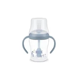 NUK Perfect Match-trainingsbeker met siliconenrietje, vanaf 8 maanden, 150 ml