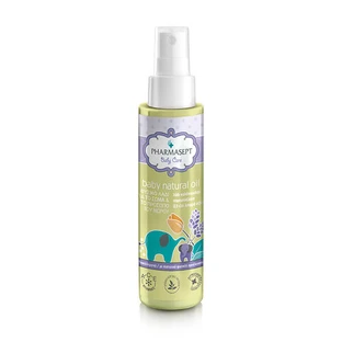 Aceite natural para bebés PHARMASEPT: aceite natural para una hidratación y nutrición profundas del cuerpo y el rostro del bebé, 100 ml