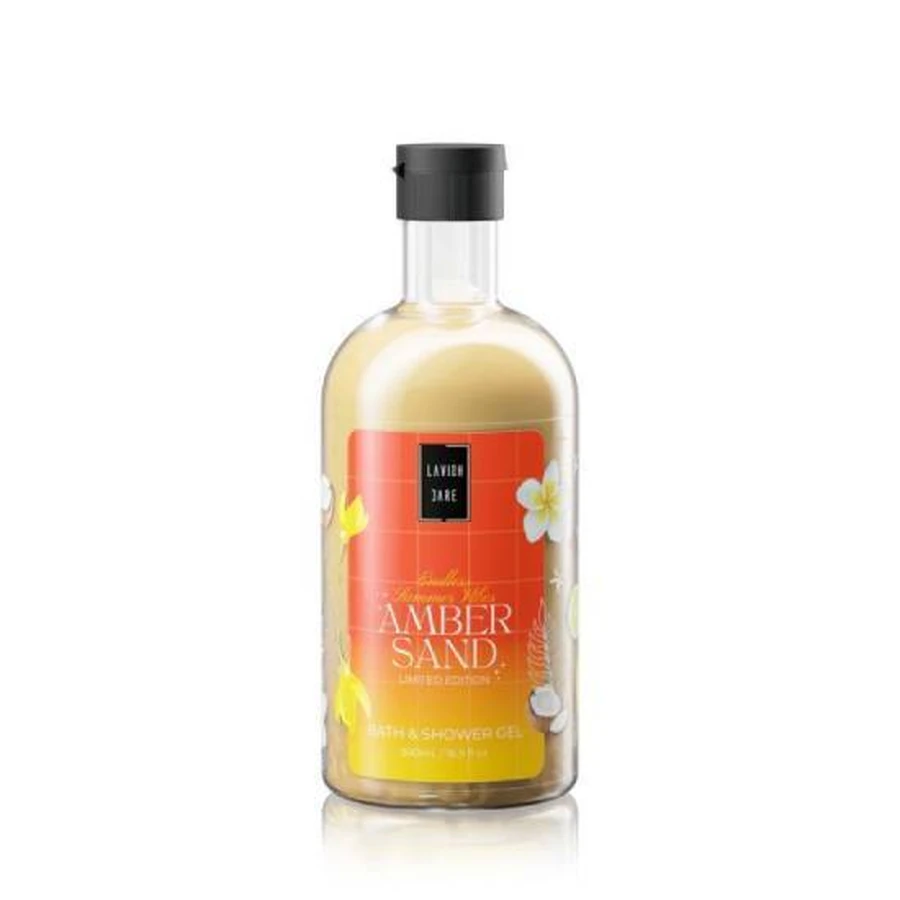 LAVISH CARE Gel douche « Endless Summer Vibes » au sable ambré, 500 ml