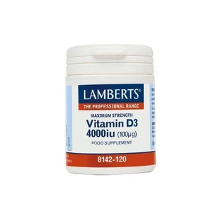 LAMBERTS Vitamine D3 4 000 UI (100 μg) 30 gélules