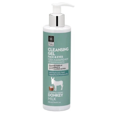 BODYFARM Face & Eye Cleansing Gel with Donkey Milk 250ml