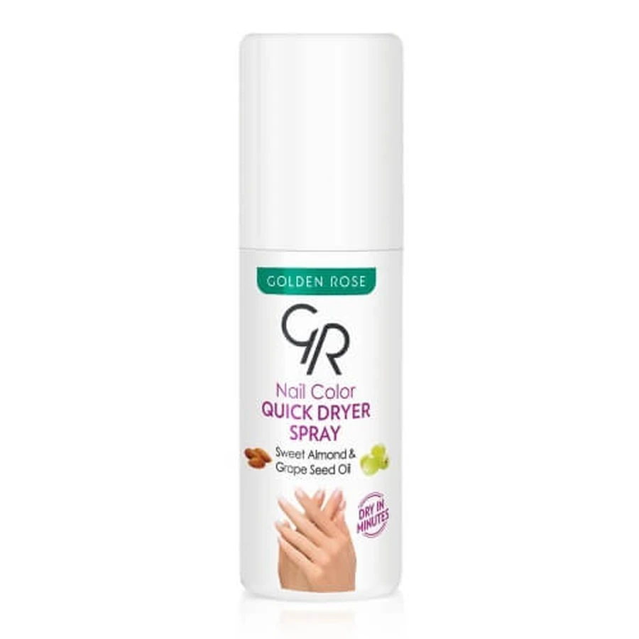 GOLDEN ROSE Spray secador rápido para esmalte de uñas, 55 ml