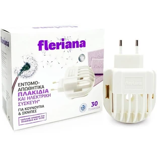 POWER HEALTH Promo Fleriana Insect Repellent Tiles, 30 pcs. + Electric Device for Mosquitoes & Gnats