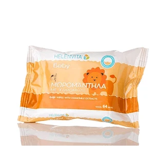Helenvita | Toallitas para bebés con extractos de manzanilla | Toallitas para bebés con manzanilla | 20 unidades