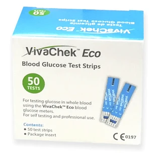 VivaCheck Eco Blutzuckertests, 50 Stück