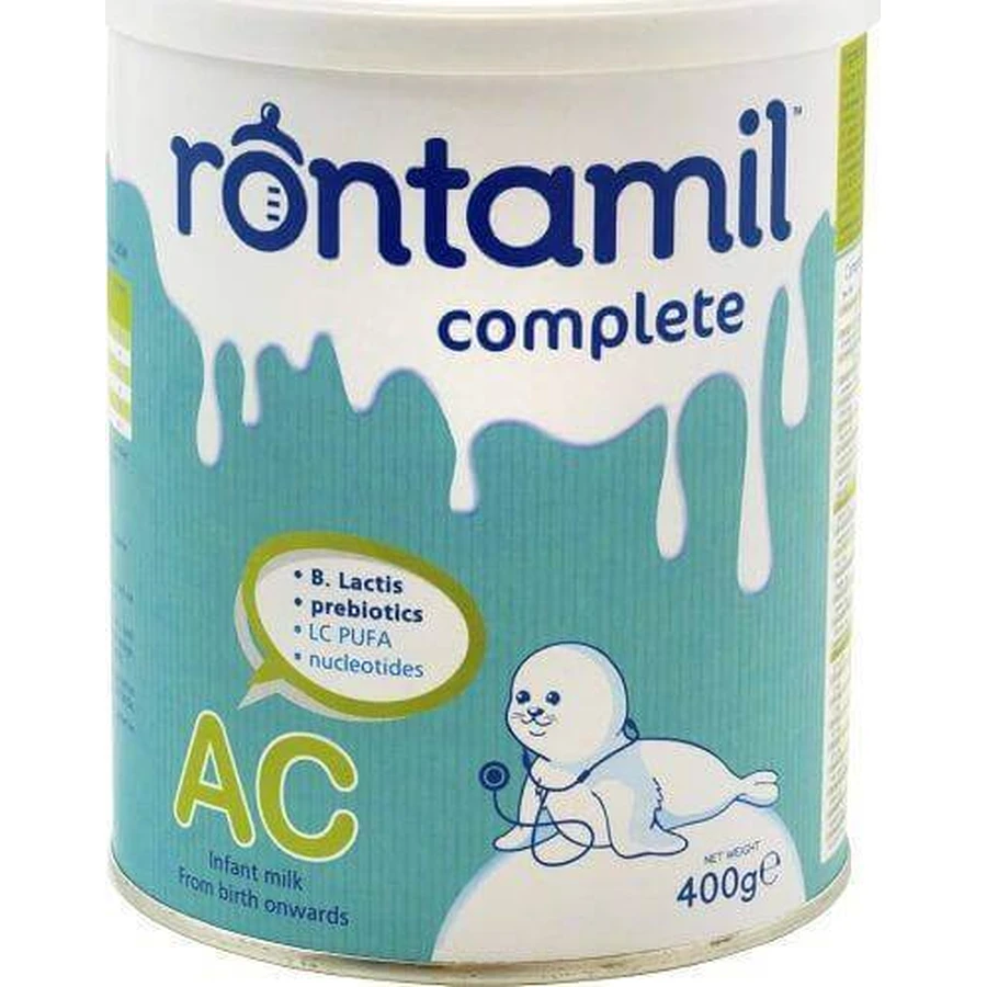 Rontamil AC | Powdered Milk for Colicky Babies from Birth (Infant Formula) | 400 g