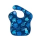 Bumkins | Bavoir imperméable avec poche, Blue Tropic | 1 pièce
