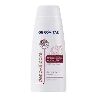 Gerovital 100% natuurlijke klei douchegel, 400 ml, Farmec