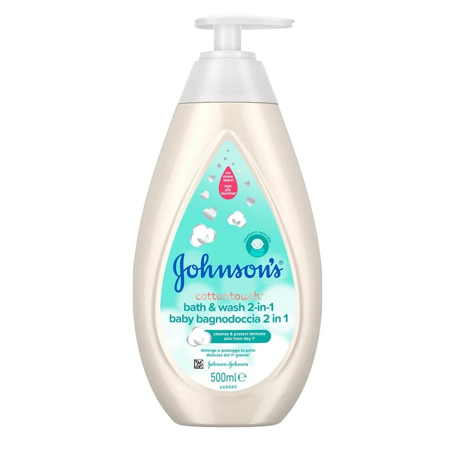 Johnson’s | Baby CottonTouch 2-in-1 douchegel en shampoo | 500 ml