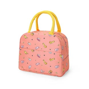 Sac-repas isotherme ambré de 5 litres | Chats roses
