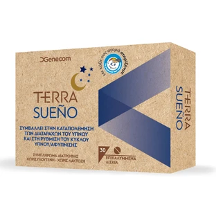 Genecom | Complément alimentaire pour le sommeil Terra Sueno | 30 comprimés