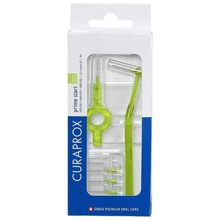 Curaprox | Prime Start 011 |  Koolkleurige interdentale borsteltjes | 5 stuks