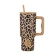 Estia | Gobelet en paille XL « Spotted Prowl » Save The Aegean | 900 ml