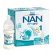 Nestlé | Nan Optipro 1 Starter-Pack 0m+ Sterilisierte Sauger | 6 x 70 ml 