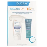 Ducray | Keracnyl UV Anti-Blemish Fluid SPF 50+ Set (50 ml) + Free Keracnyl Cleansing Gel (100 ml)