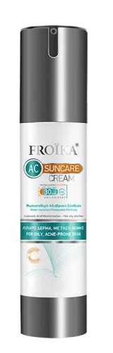 Froika |  Suncare AC Cream SPF 30 Acne-Fighting Sunscreen |  50 ml
