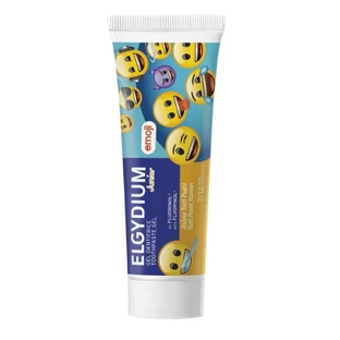 Elgydium | Pasta de dientes Junior Emoji Tutti-Fruti para niños de 7 a 12 años | 50 ml