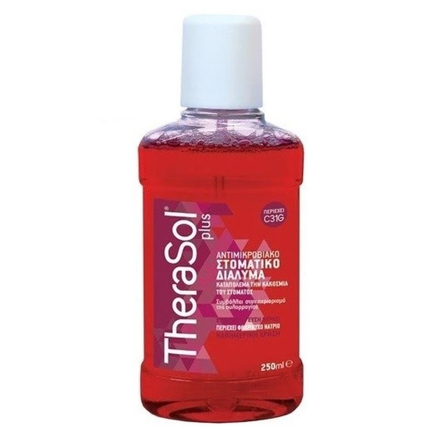 Therasol | Plus Mouthwash (Red) | Mouthwash | 250 ml