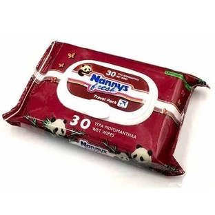Nannys | Lingettes humides Baby's Wish | Lingettes pour bébé | 30 lingettes