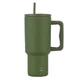 Estia | Vaso de paja XL «Save The Aegean» con asa «Tumble Forest Spirit» | 900 ml 