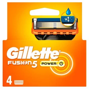 Gillette | Fusion5 Power Replacement Razor Heads | 4-pack