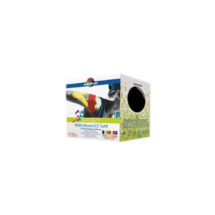 Master Aid | Kinesio Sport Performance Tape | Schwarzes, elastisches, selbstklebendes Pflaster, 5 x 5 cm