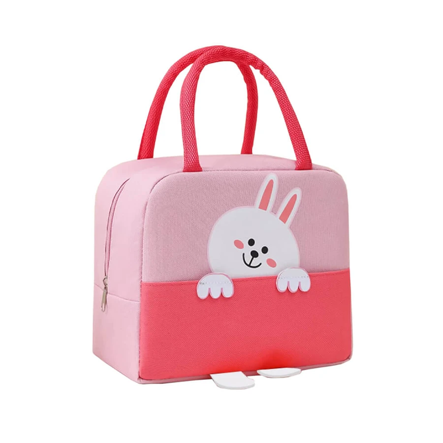 7Lt Amber isolierte Lunch-Tasche | Rosa Hase 3D