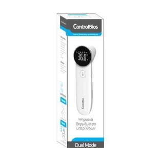 ControlBios | Digital Infrared Dual Mode | Digital Ear/Forehead Thermometer with Infrared