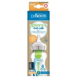 Dr. Brown's | Babyflasche aus Glas mit weitem Hals | 270 ml | 1 Stück