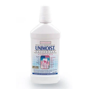 Intermed |  Unimoist Mundwasser | Mundspülung für die tägliche Zahn- und Zahnfleischpflege | 500 ml