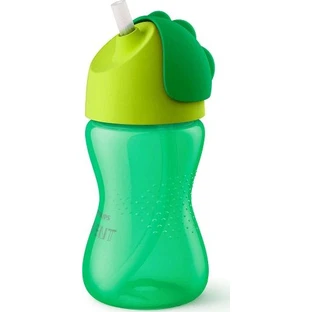 Avent | Sippy Cup with Straw, 12m+, Green, 300ml, SCF798/01