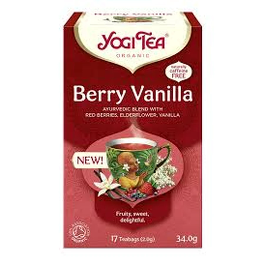 Yogi Tea | Berry Vanilla | 17 Tea Bags