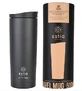 Estia | Mug de voyage isotherme Mug de voyage « Save The Aegean » Noir nuit | 500 ml