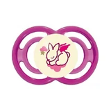 Mam | Perfect Night | Glow-in-the-Dark Silicone Pacifier, Pink, 6+ | 1 pc