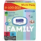 Septona | Dermasoft Family Babyfeuchttücher für die ganze Familie mit Kamille | 3 x 100 Tücher