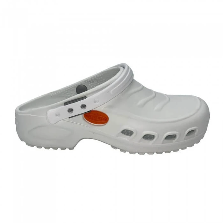 Genesis Grigoriadis | Emanuele Zero Gravity Anatomical Work Sandals | White